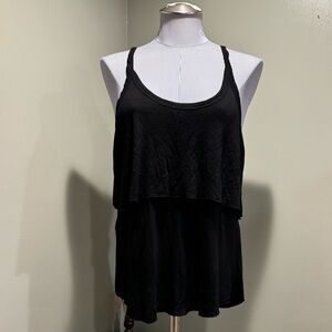 Old Navy Black Ladies Sleeveless Top. Size Medium